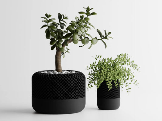 Bloempot Apple Pod – 3D Geprint