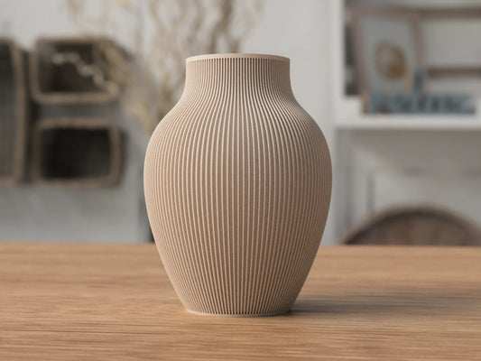 Japandi Vaas – 3D Geprint